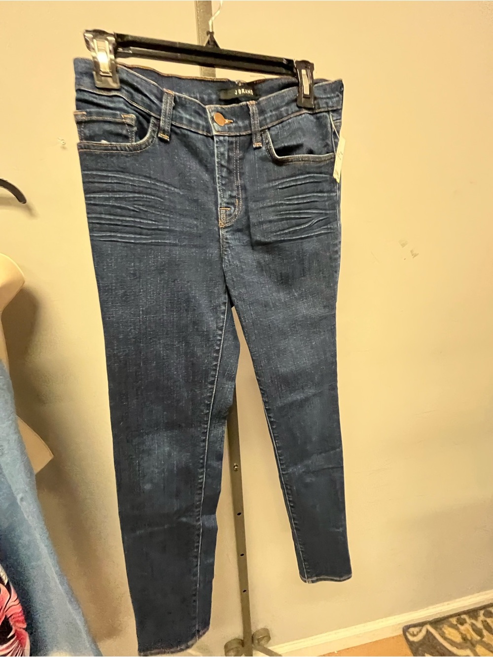 1562 / J Brand Dark Blue Women's Stretch Jeans  size 29